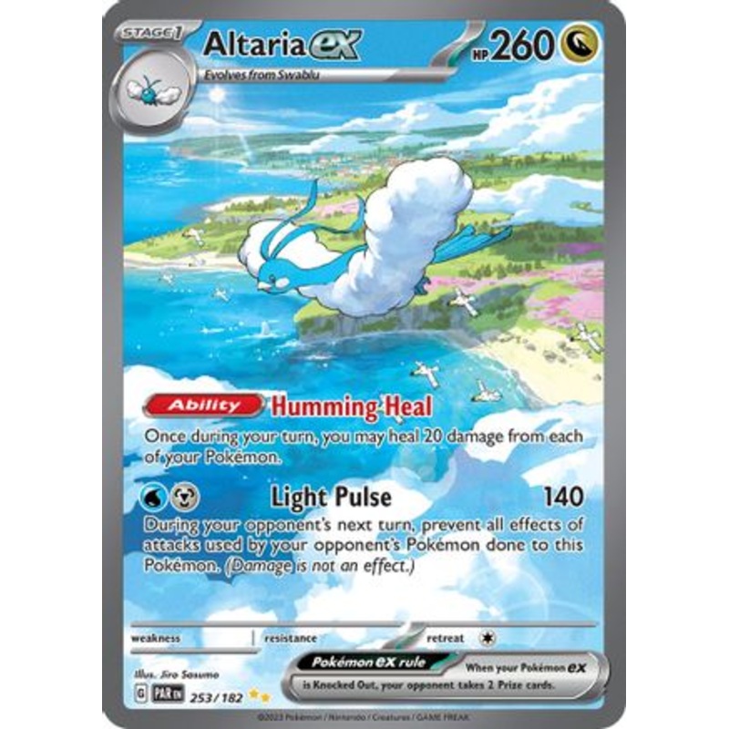 Altaria ex 253/182  - Holofoil SV04 Paradox Rift - Special Illustration Rare