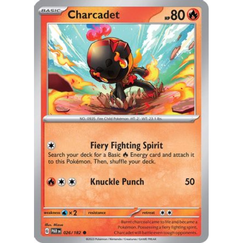 Charcadet 026/182  SV04 Paradox Rift - Common