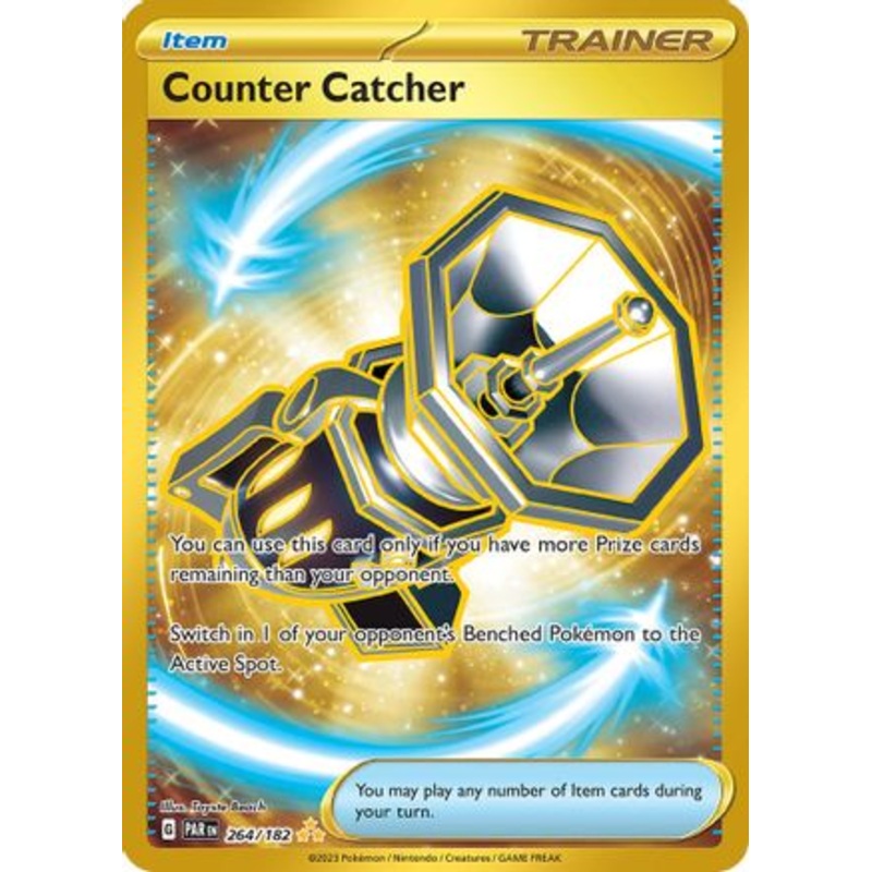 Counter Catcher 264/182  - Holofoil SV04 Paradox Rift - Hyper Rare