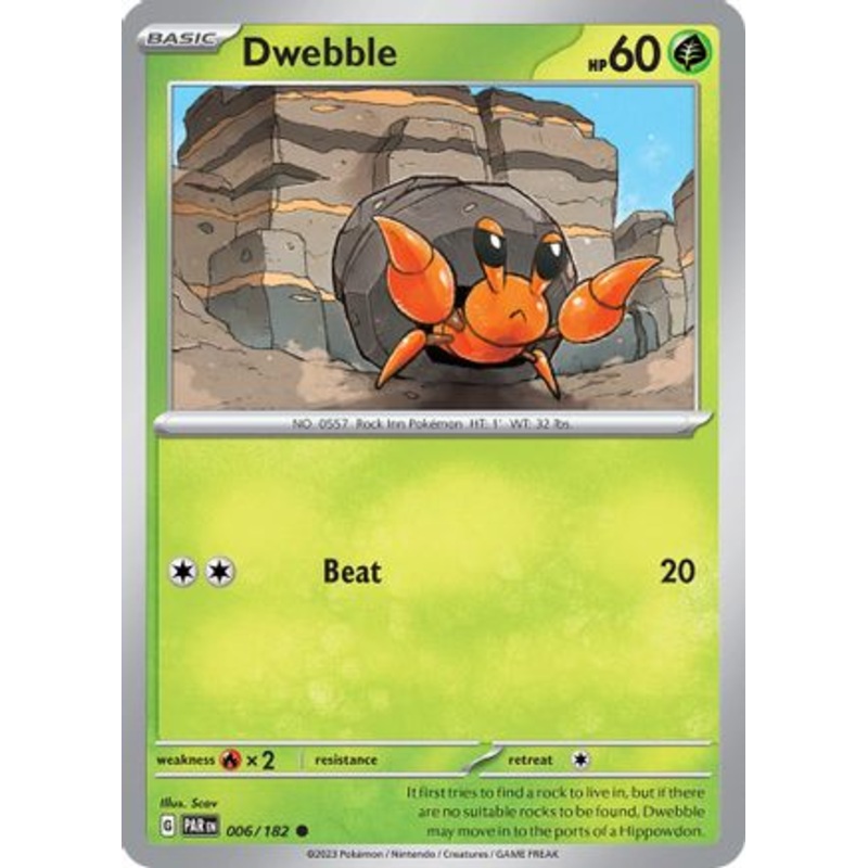Dwebble 006/182  SV04 Paradox Rift - Common