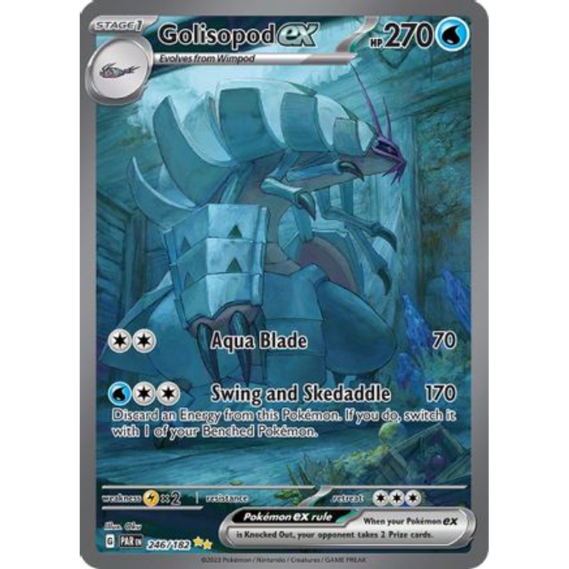 Golisopod ex 246/182  - Holofoil SV04 Paradox Rift - Special Illustration Rare