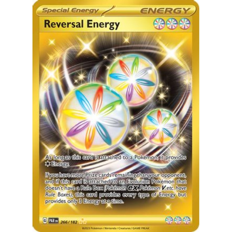 Reversal Energy 266/182  - Holofoil SV04 Paradox Rift - Hyper Rare