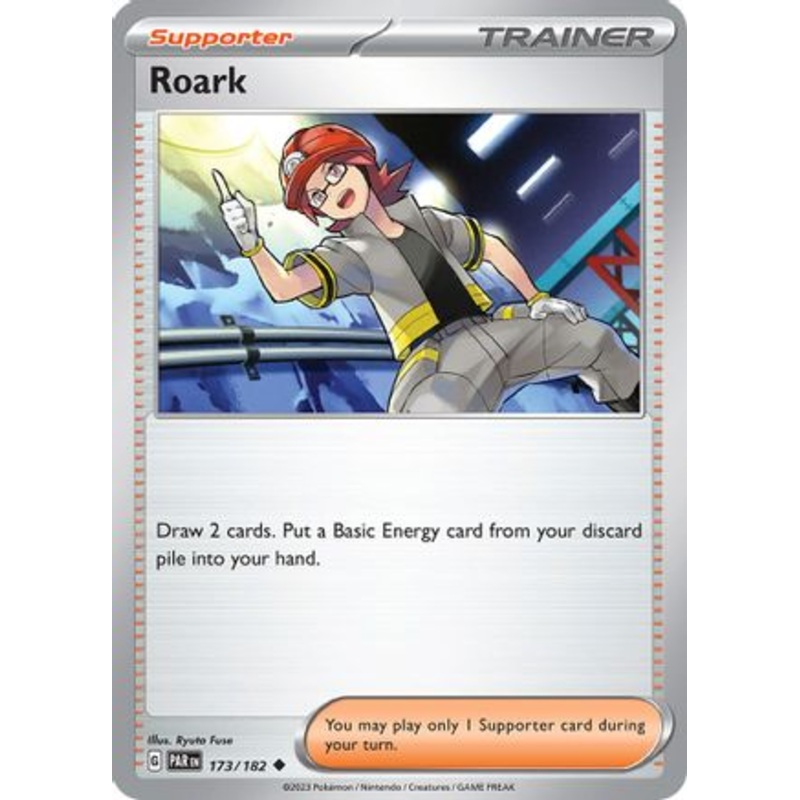 Roark 173/182  - Reverse Holofoil SV04 Paradox Rift - Uncommon