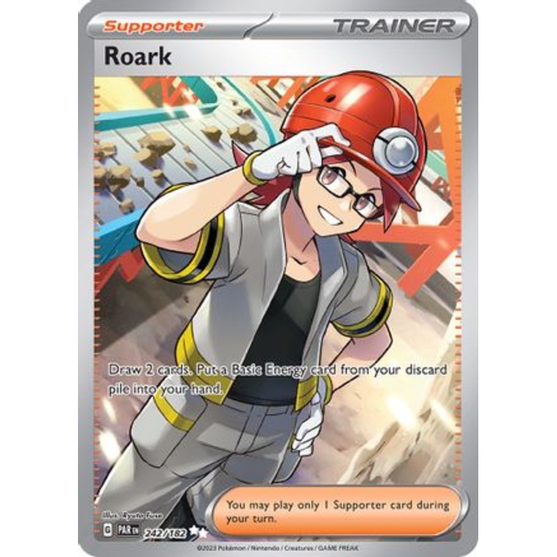 Roark 242/182  - Holofoil SV04 Paradox Rift - Ultra Rare