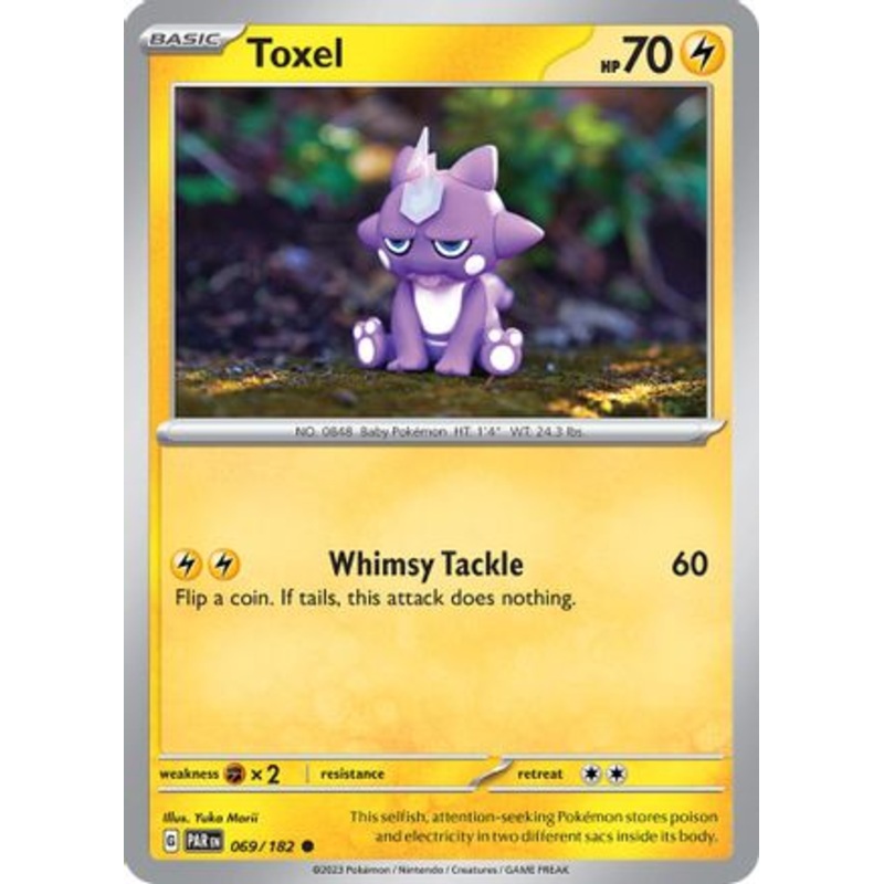 Toxel 069/182  SV04 Paradox Rift - Common