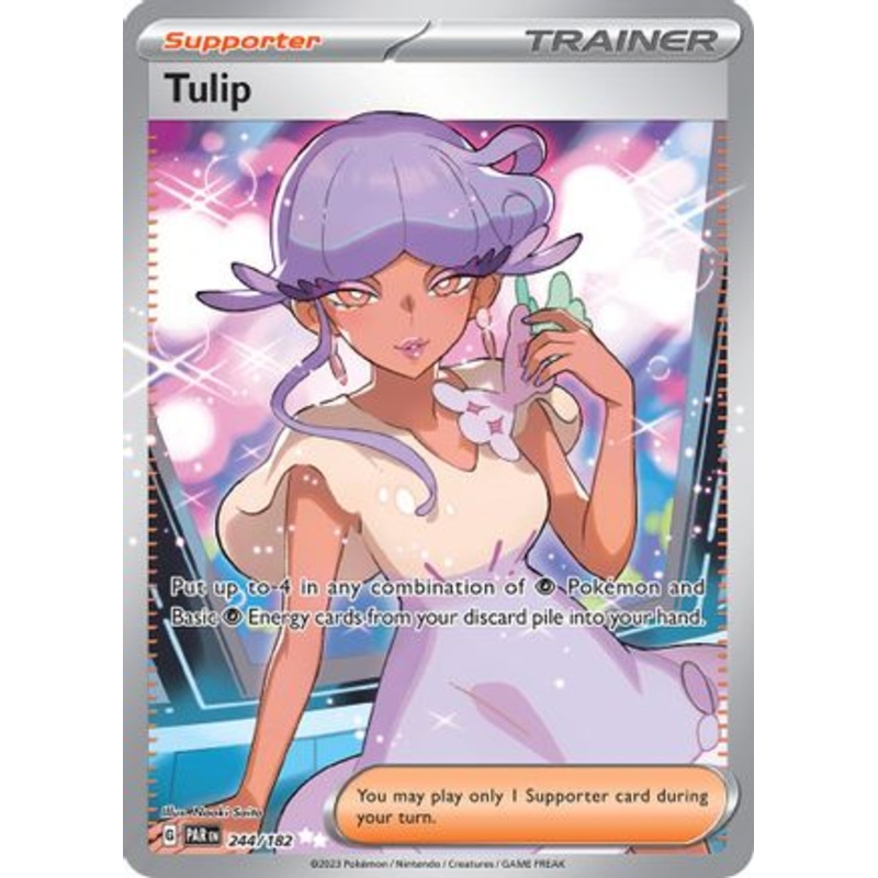 Tulip 244/182  - Holofoil SV04 Paradox Rift - Ultra Rare