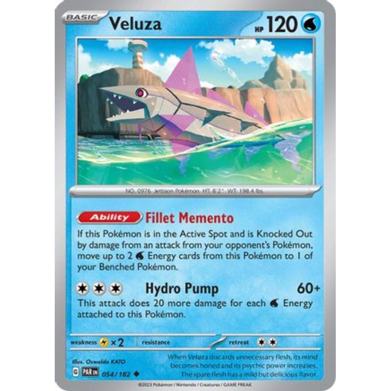 Veluza 054/182  SV04 Paradox Rift - Uncommon
