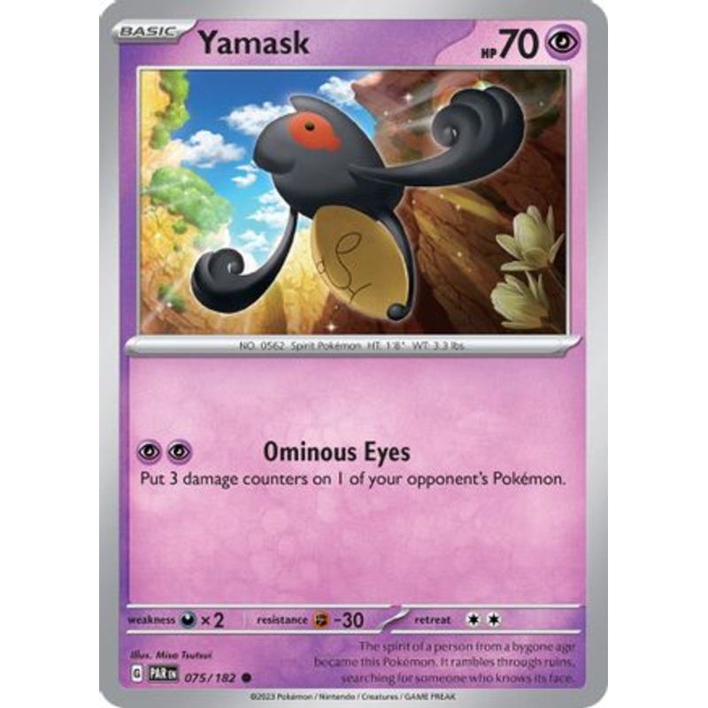 Yamask 075/182  SV04 Paradox Rift - Common