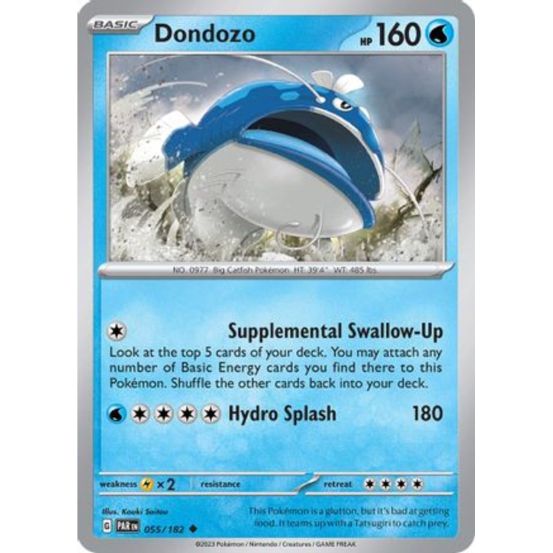 Dondozo 055/182  SV04 Paradox Rift - Uncommon