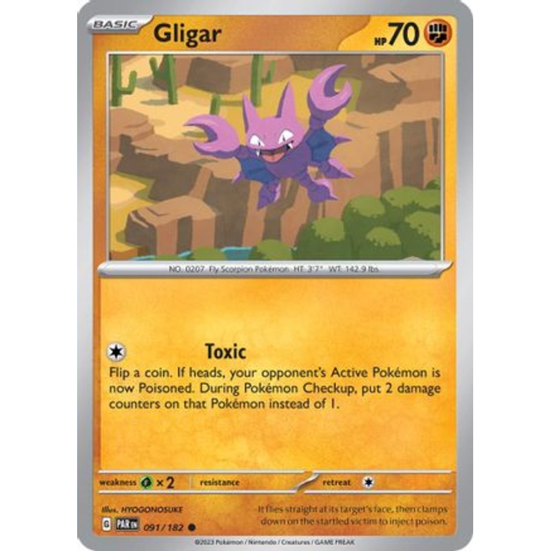 Gligar 091/182  SV04 Paradox Rift - Common