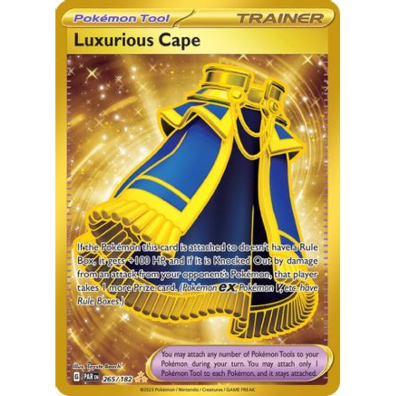 Luxurious Cape 265/182  - Holofoil SV04 Paradox Rift - Hyper Rare