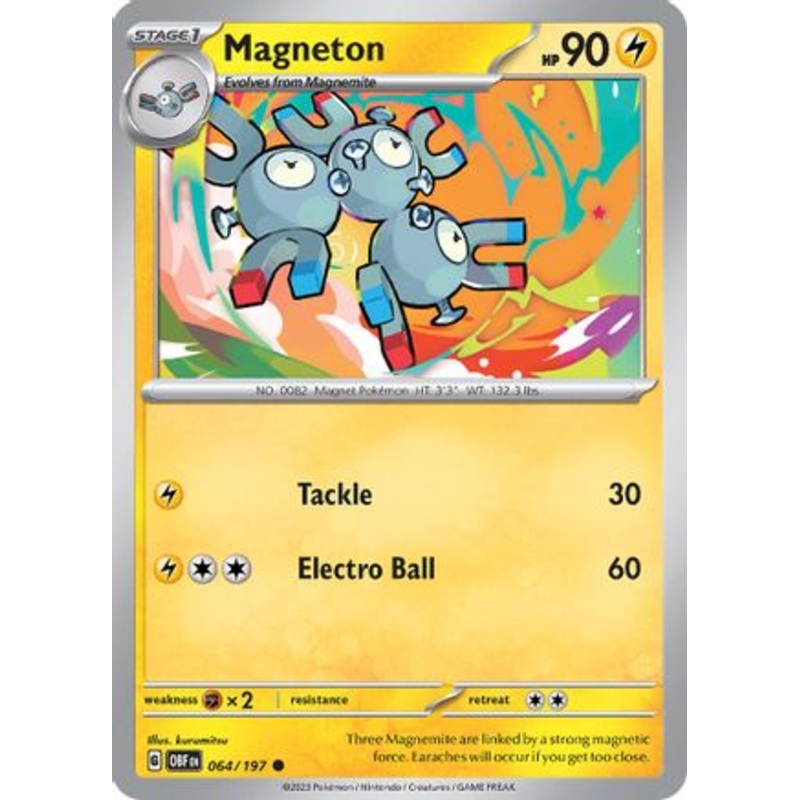 Magneton 064/197  SV03 Obsidian Flames - Common