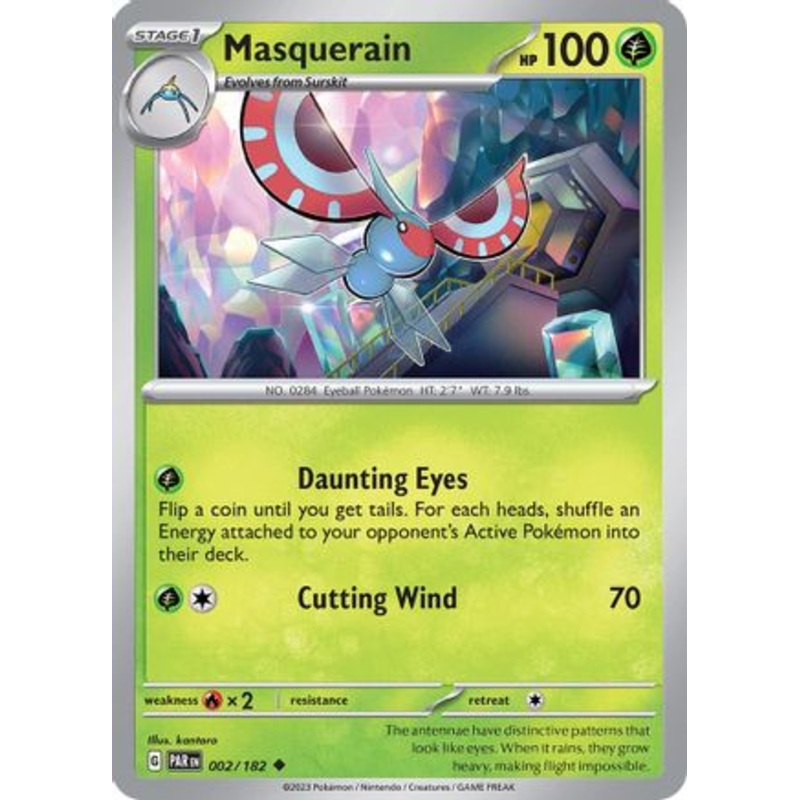 Masquerain 002/182  SV04 Paradox Rift - Uncommon