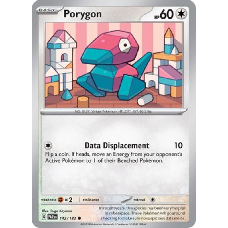 Porygon 142/182  SV04 Paradox Rift - Common