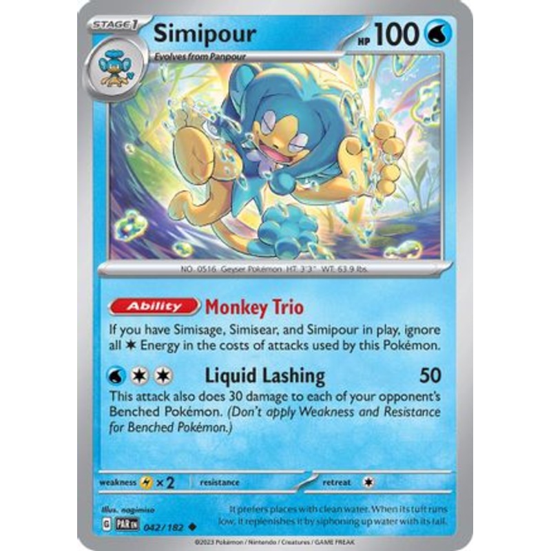 Simipour 042/182  SV04 Paradox Rift - Uncommon
