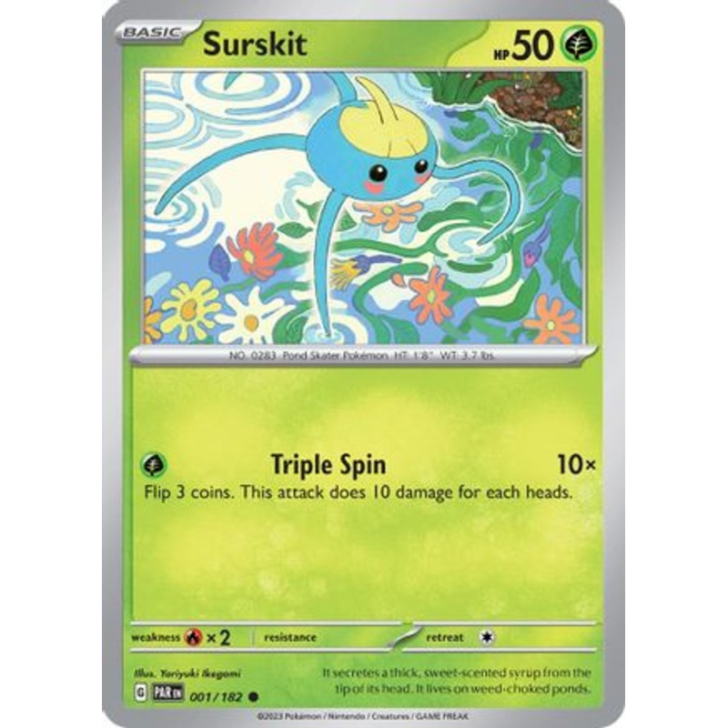 Surskit 001/182  SV04 Paradox Rift - Common