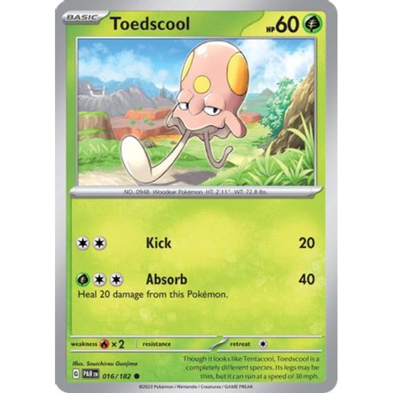 Toedscool 016/182  SV04 Paradox Rift - Common