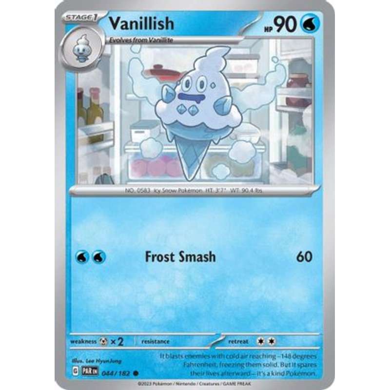 Vanillish 044/182  SV04 Paradox Rift - Common