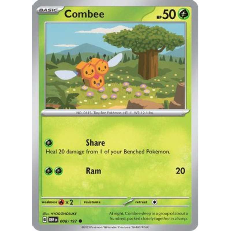 Combee 008/197  SV03 Obsidian Flames - Common