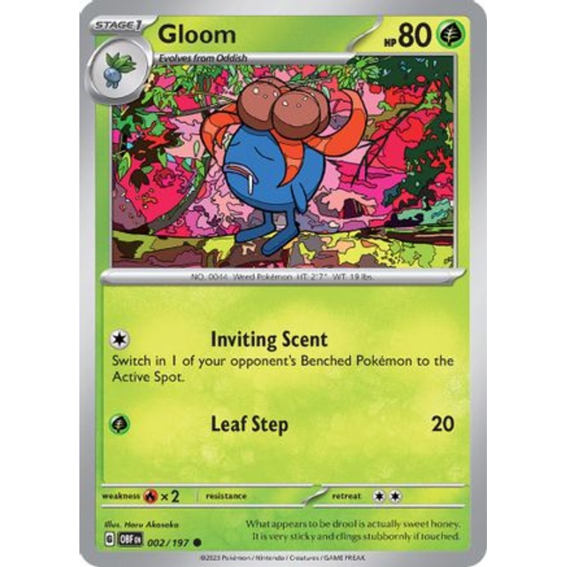 Gloom 002/197  SV03 Obsidian Flames - Common