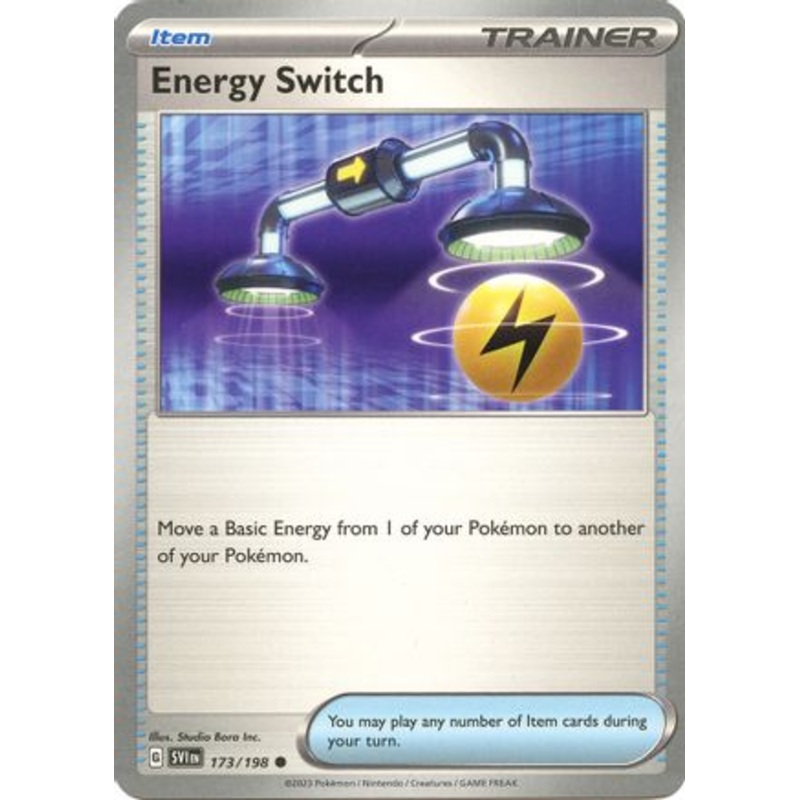 Energy Switch 173/198  - Reverse Holofoil SV01 Scarlet & Violet Base Set - Common