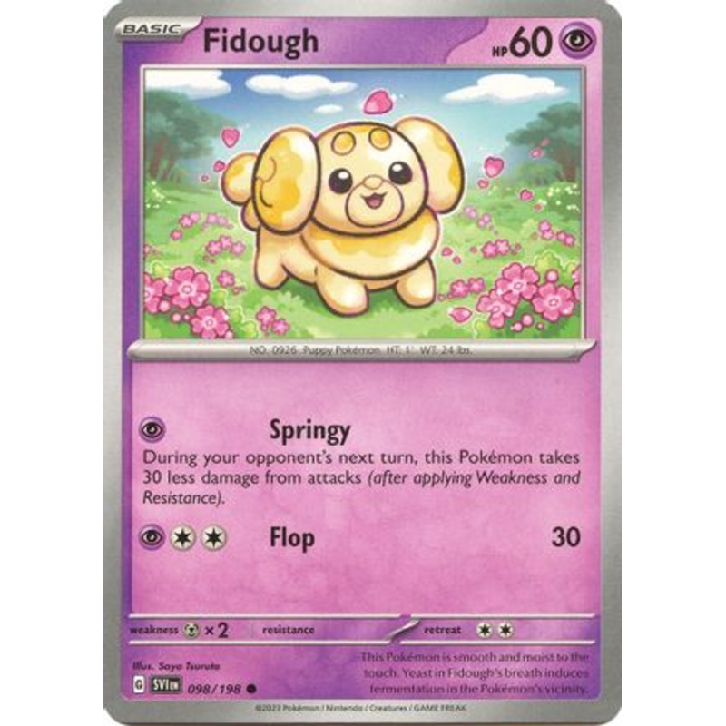 Fidough 098/198  SV01 Scarlet & Violet Base Set - Common