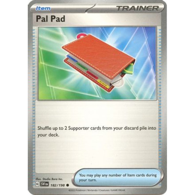 Pal Pad 182/198  SV01 Scarlet & Violet Base Set - Common