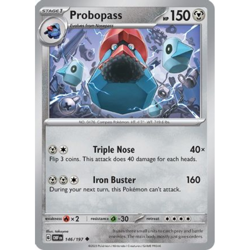 Probopass 146/197  SV03 Obsidian Flames - Uncommon