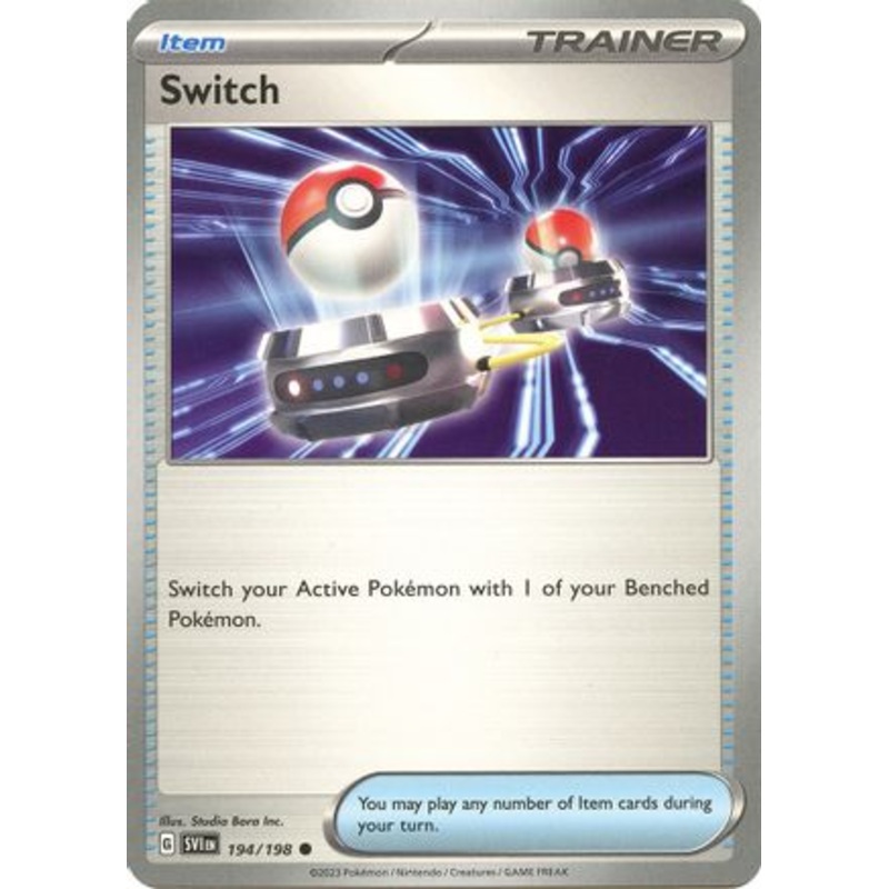 Switch 194/198  SV01 Scarlet & Violet Base Set - Common