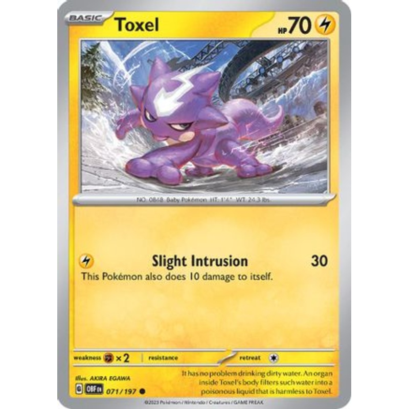 Toxel 071/197  SV03 Obsidian Flames - Common