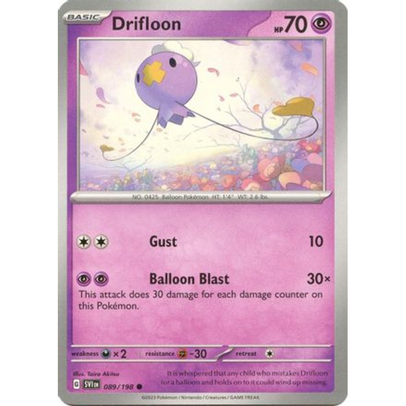 Drifloon 089/198  SV01 Scarlet & Violet Base Set - Common