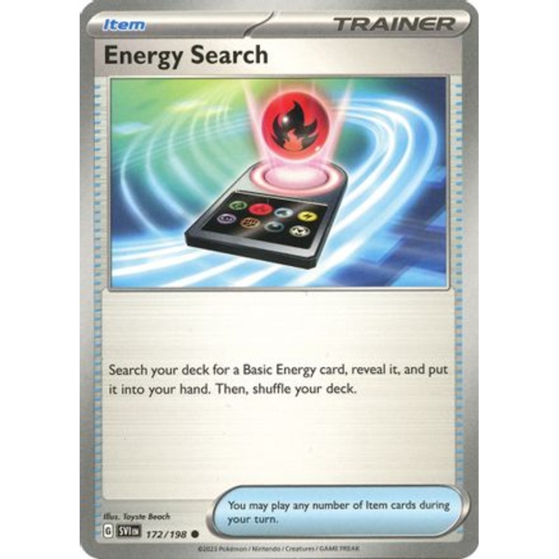 Energy Search 172/198  SV01 Scarlet & Violet Base Set - Common