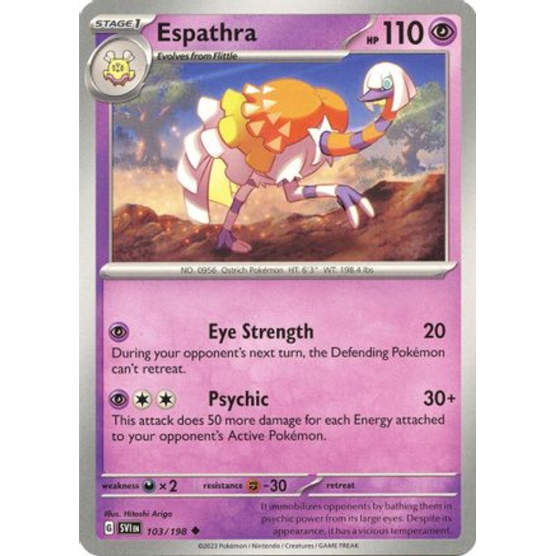 Espathra 103/198  SV01 Scarlet & Violet Base Set - Uncommon
