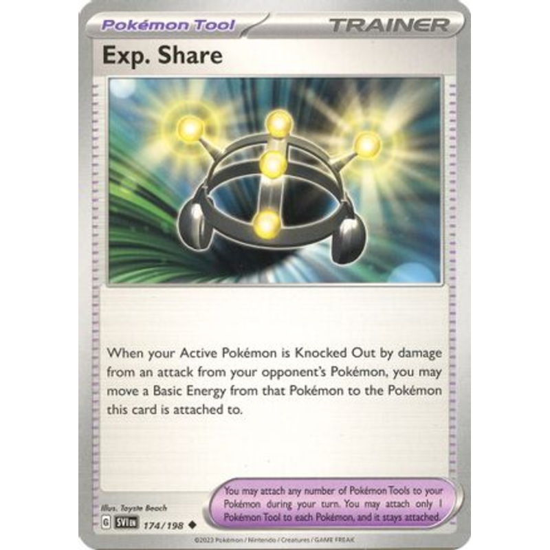 Exp. Share 174/198  SV01 Scarlet & Violet Base Set - Uncommon