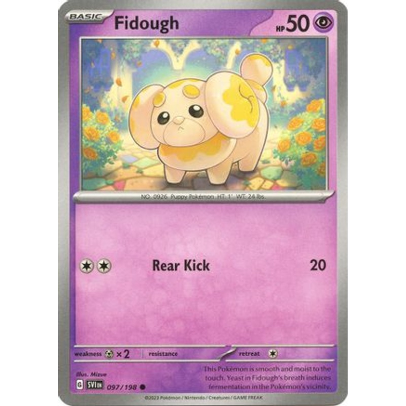 Fidough 097/198  SV01 Scarlet & Violet Base Set - Common