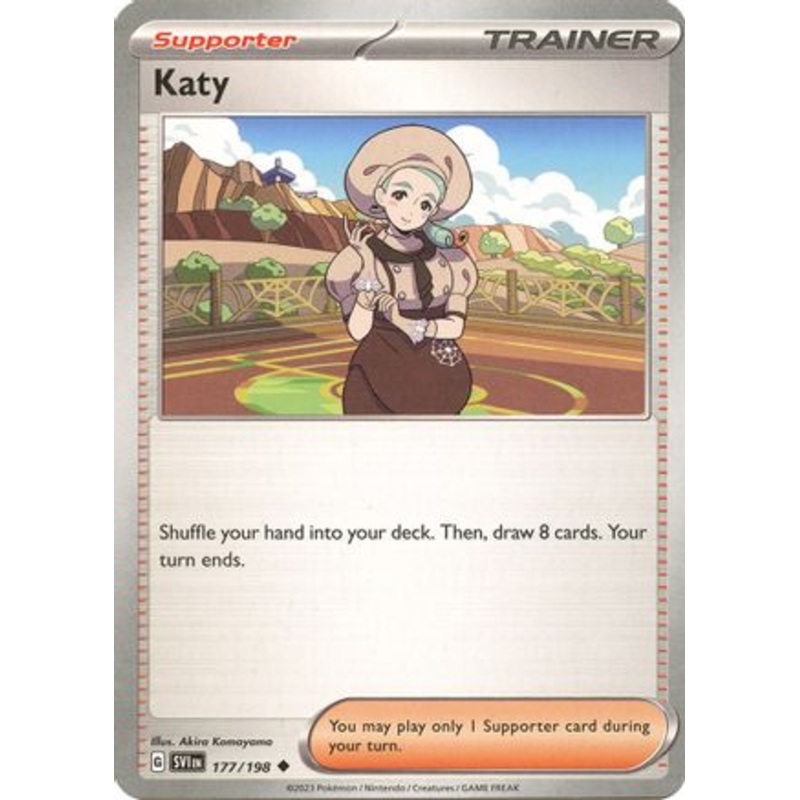 Katy 177/198  - Reverse Holofoil SV01 Scarlet & Violet Base Set - Uncommon