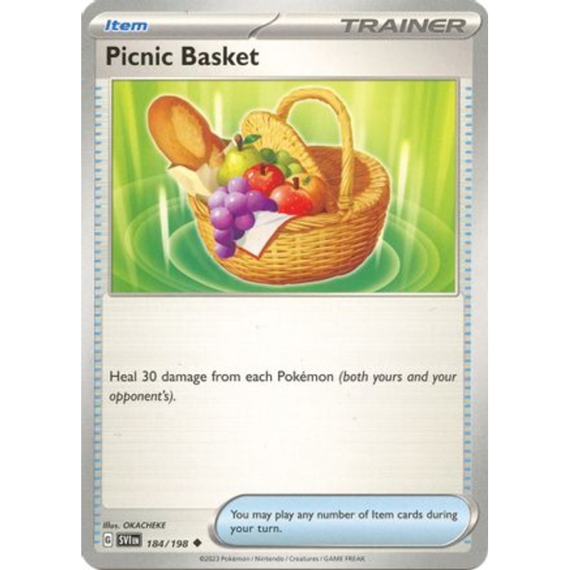 Picnic Basket 184/198  SV01 Scarlet & Violet Base Set - Uncommon