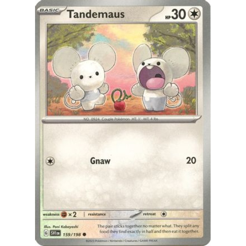 Tandemaus 159/198  SV01 Scarlet & Violet Base Set - Common