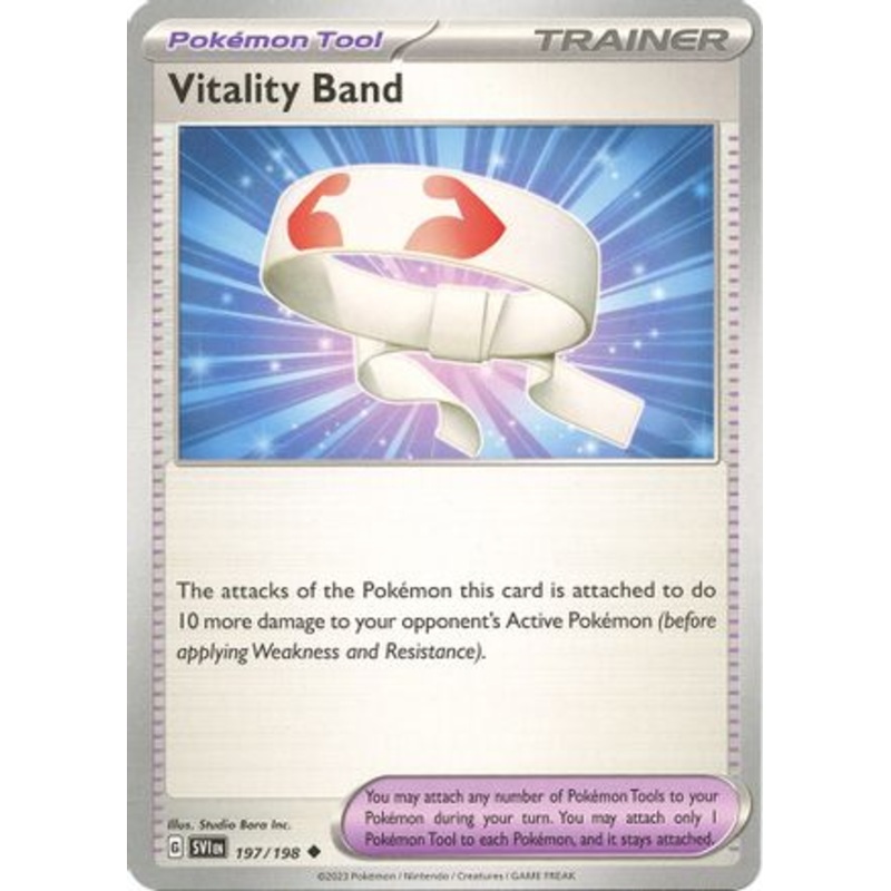 Vitality Band 197/198  SV01 Scarlet & Violet Base Set - Uncommon
