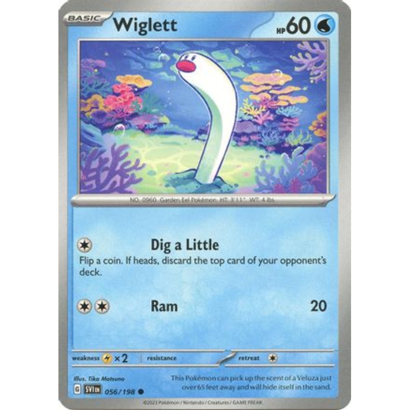 Wiglett 056/198  SV01 Scarlet & Violet Base Set - Common