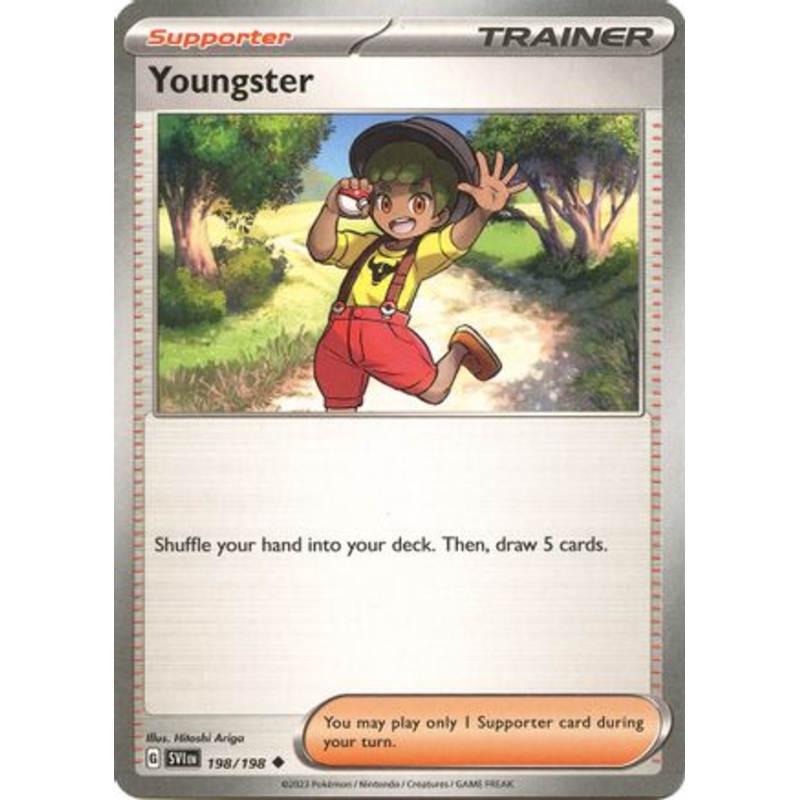 Youngster 198/198  SV01 Scarlet & Violet Base Set - Uncommon