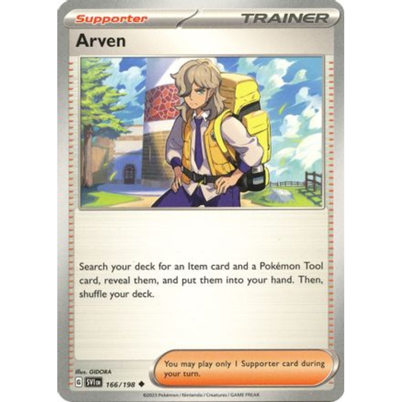 Arven 166/198  SV01 Scarlet & Violet Base Set - Uncommon