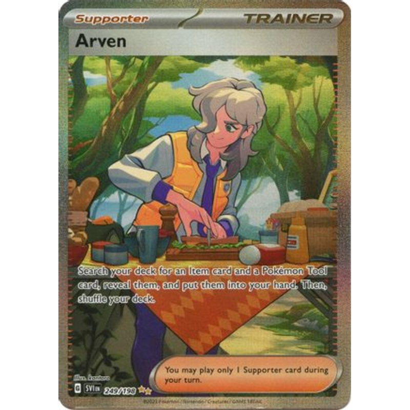 Arven 249/198  - Holofoil SV01 Scarlet & Violet Base Set - Special Illustration Rare