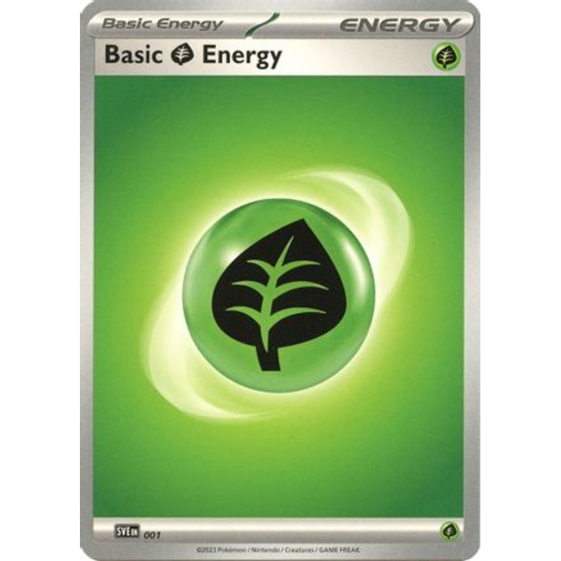 Basic Grass Energy 001  SV01 Scarlet & Violet Base Set - Common