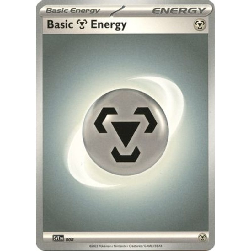 Basic Metal Energy 008  SV01 Scarlet & Violet Base Set - Common