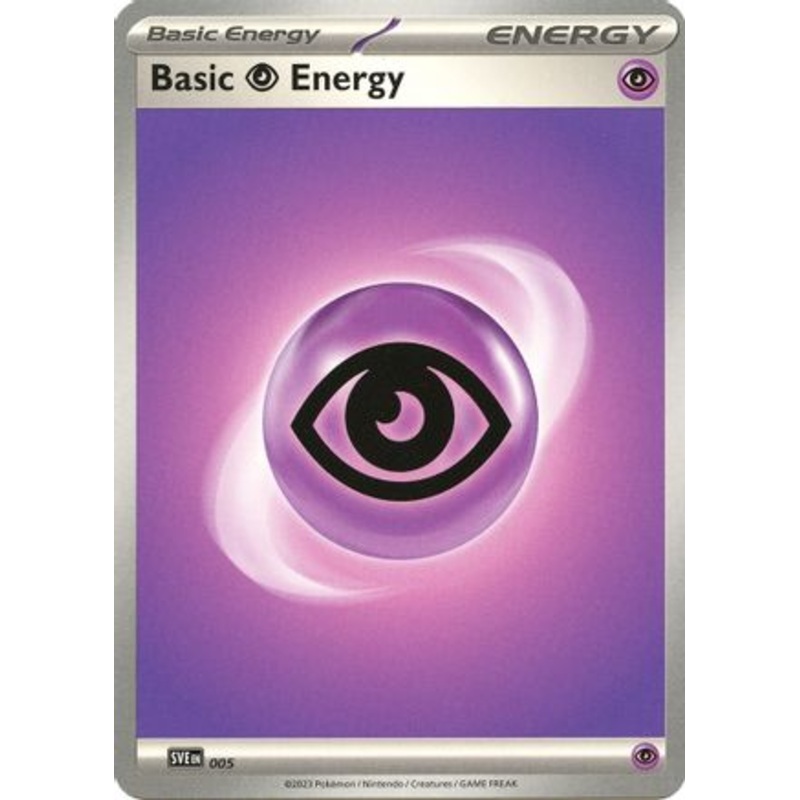 Basic Psychic Energy 005  SV01 Scarlet & Violet Base Set - Common