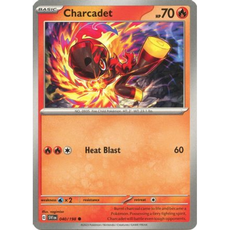 Charcadet 040/198  - Reverse Holofoil SV01 Scarlet & Violet Base Set - Common