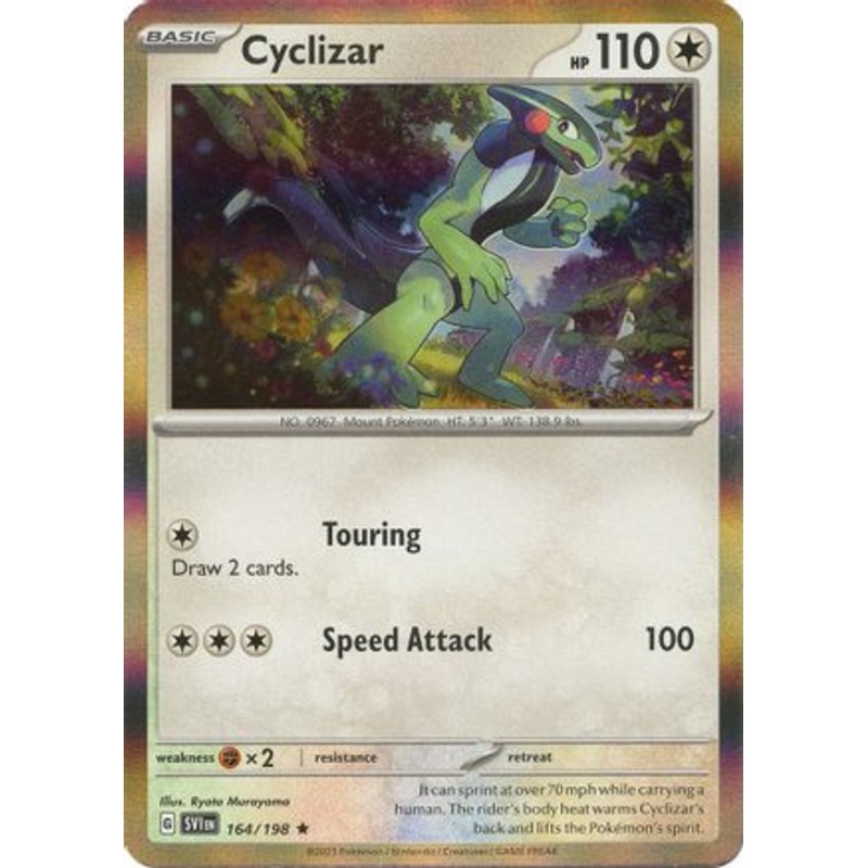 Cyclizar 164/198  - Reverse Holofoil SV01 Scarlet & Violet Base Set - Rare
