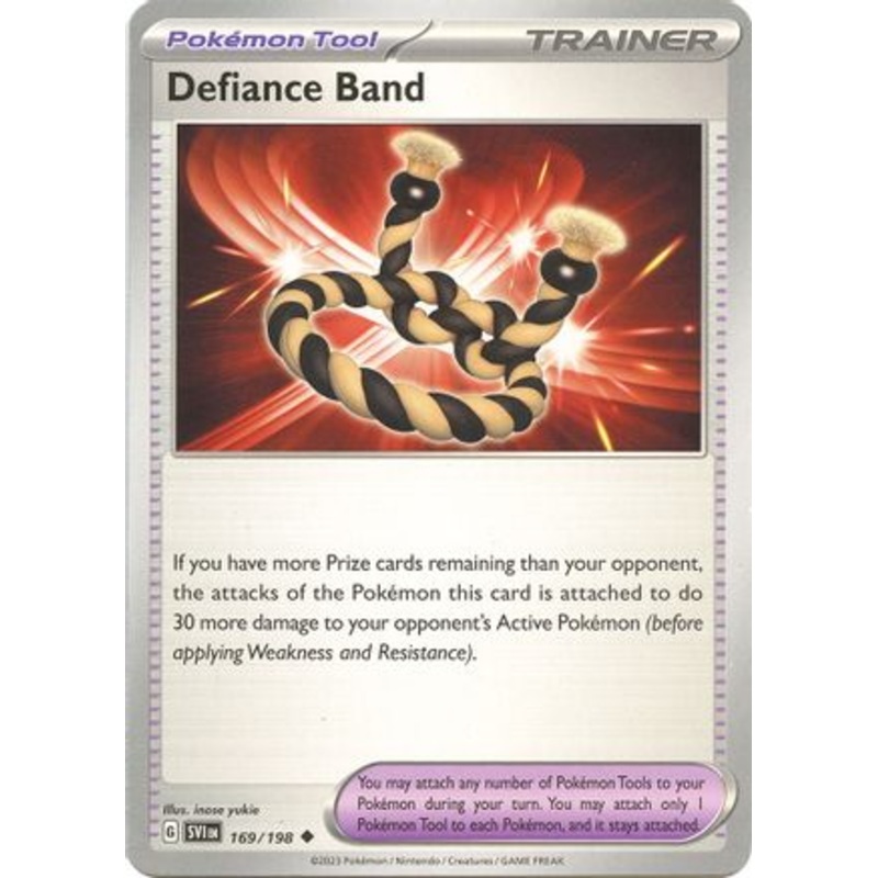 Defiance Band 169/198  SV01 Scarlet & Violet Base Set - Uncommon