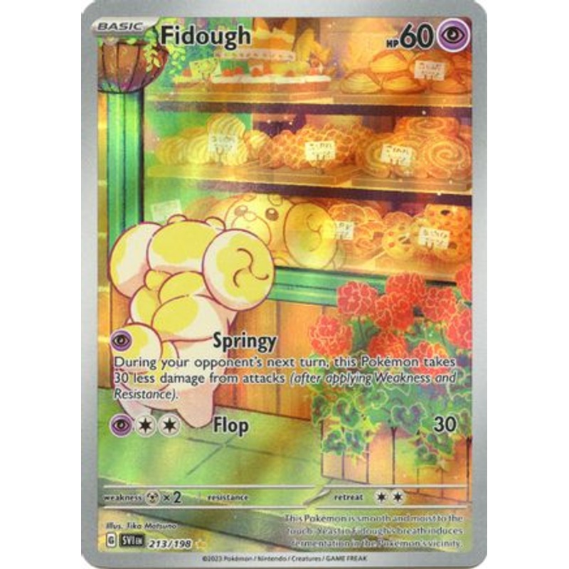 Fidough 213/198  - Holofoil SV01 Scarlet & Violet Base Set - Illustration Rare